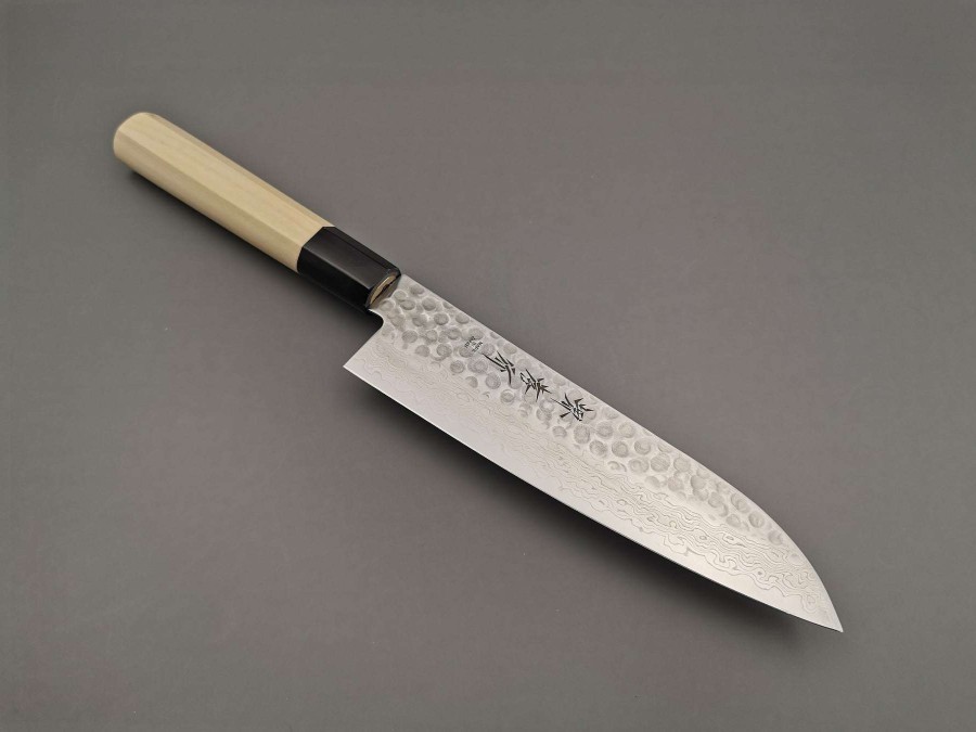 Knives * | Gift Selection Sakai Takayuki 45 Layer Damascus Santoku