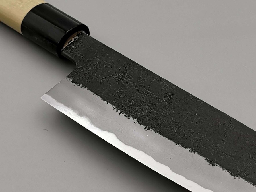 Knives * | Best Sale Mutsumi Hinoura White #2 Santoku