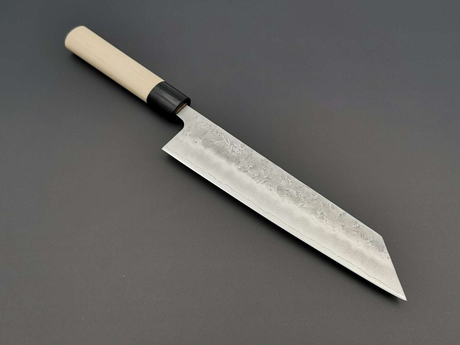 Knives * | Lower Prices Tsunehisa Ginsan Nashiji Kiritsuke Gyuto 210Mm