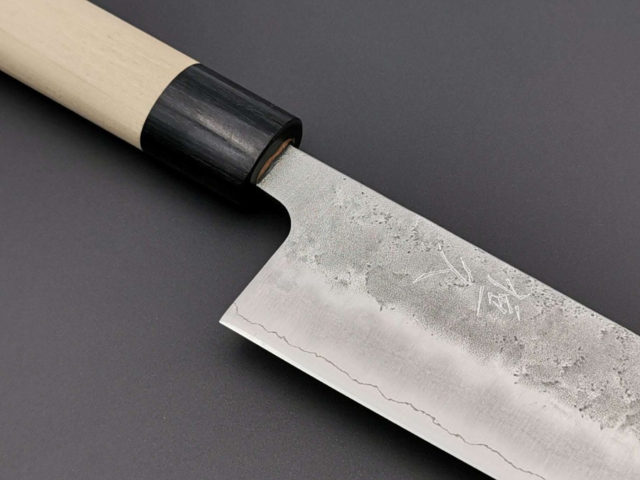 Knives * | Lower Prices Tsunehisa Ginsan Nashiji Kiritsuke Gyuto 210Mm