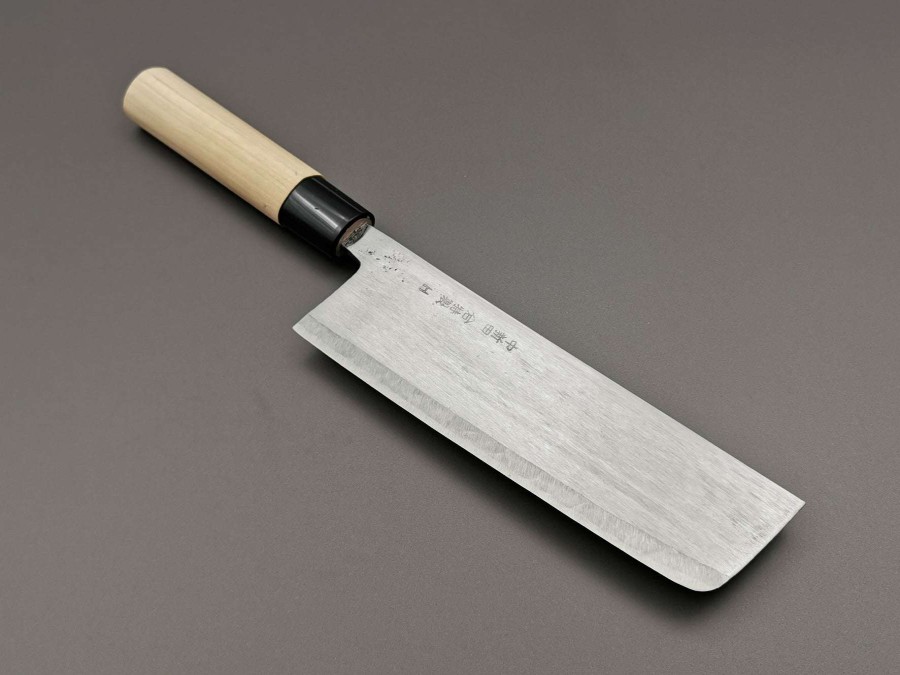 Knives * | Online Store Michio Ishikawa Blue #2 Single Bevel Nakiri