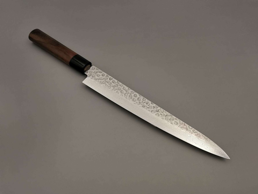 Knives * | Unique Tsunehisa Vg10 Tsuchime Sujihiki 240Mm