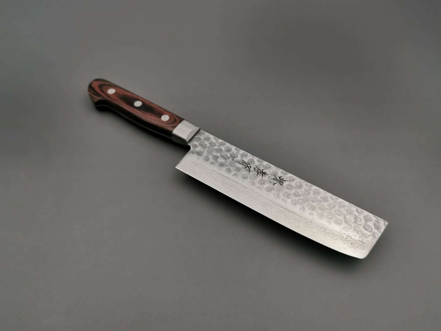 Knives * | Best Sale Sakai Takayuki Moonlit Waves Nakiri