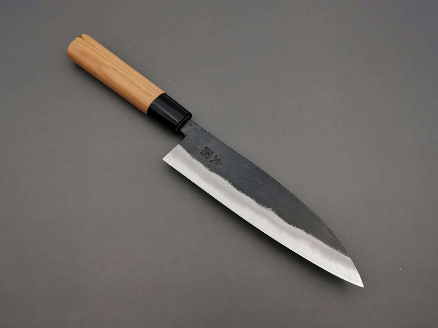 Knives * | Top Sellers Yukihiro Sakai Hinokuni White #1 Santoku