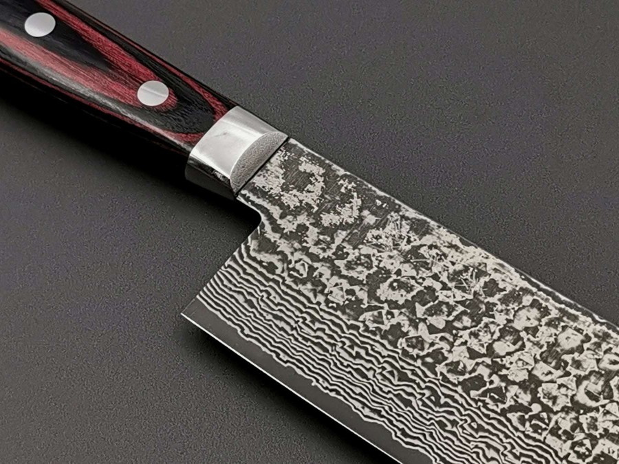 Knives * | Discount Store Yoshimi Kato Vg10 Damascus Nakiri