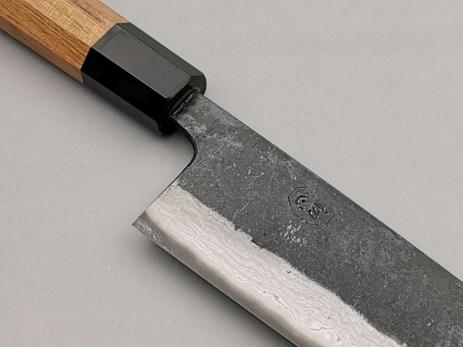 Knives * | Discounts Hatsukokoro Kumokage Blue #2 Gyuto 240Mm