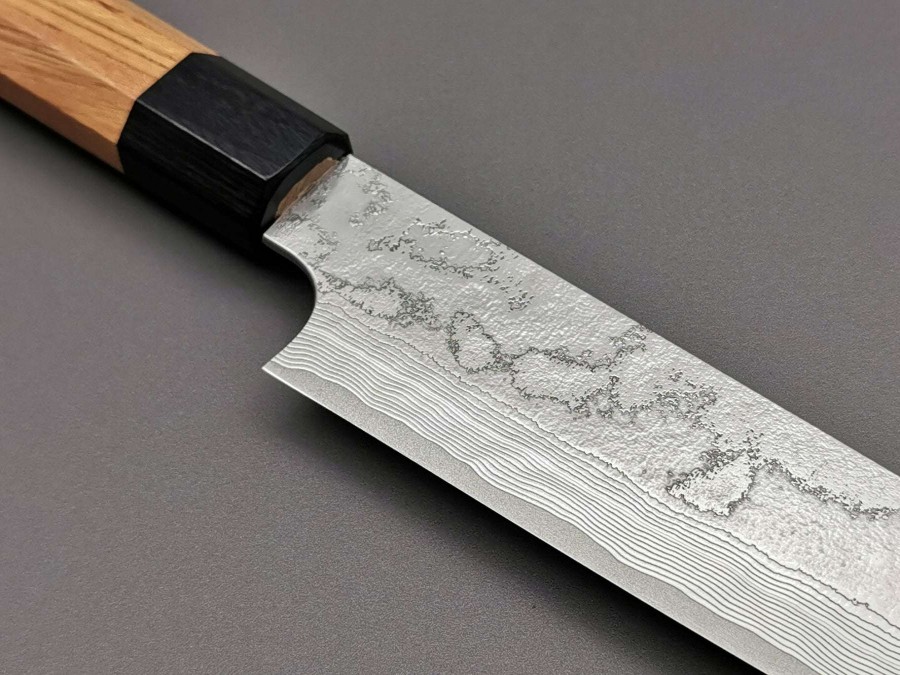 Knives * | Discount Store Yuta Katayama Vg10 Damascus Sujihiki 240Mm