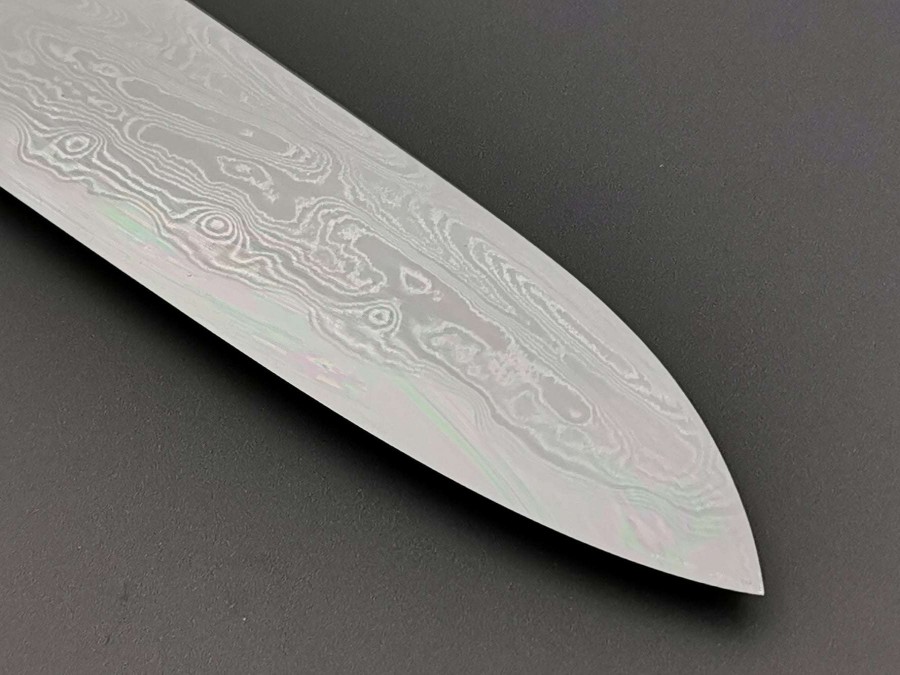 Knives * | Online Discount Satoshi Nakagawa X Myojin Naohito Blue #1 Santoku