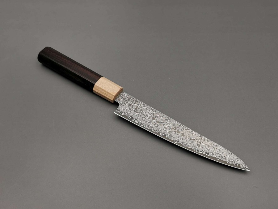 Knives * | Online Store Tsunehisa Aus10 Damascus Petty 150Mm