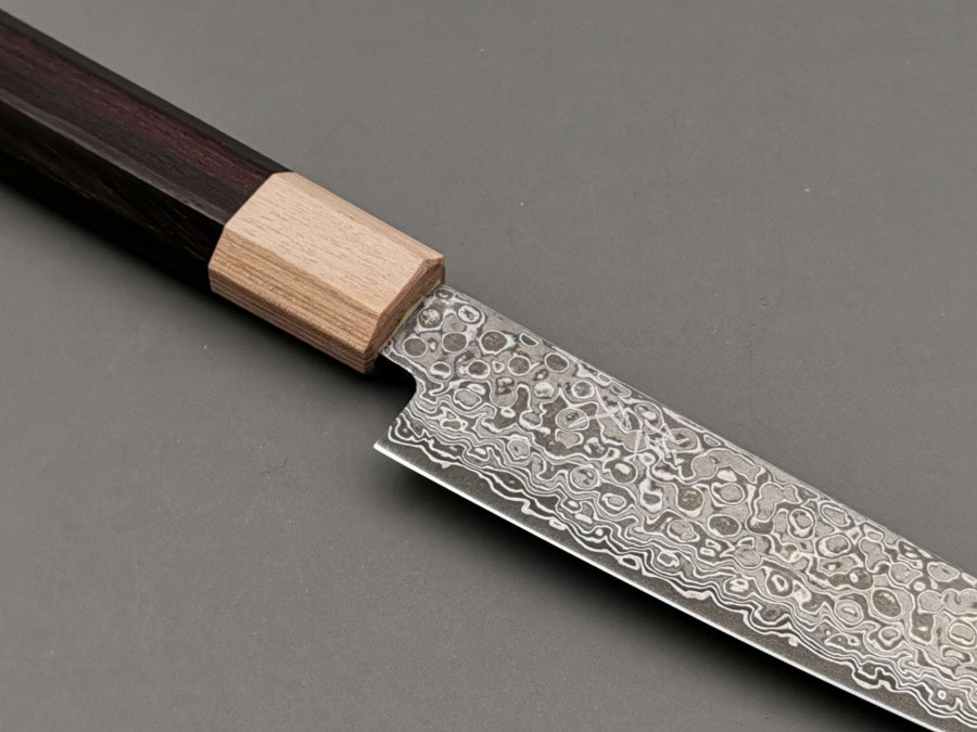 Knives * | Online Store Tsunehisa Aus10 Damascus Petty 150Mm