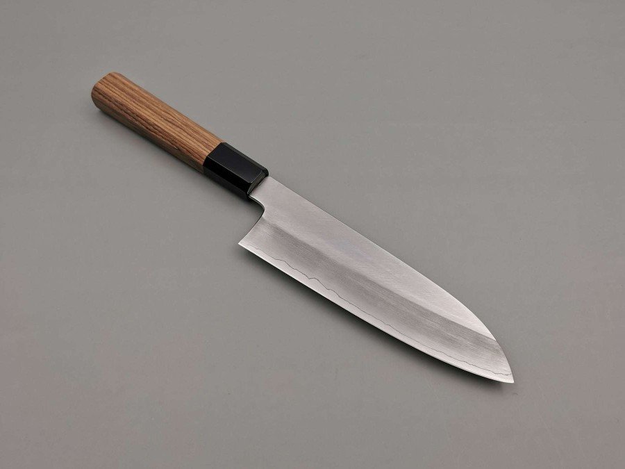 Knives * | Best Price Satoshi Nakagawa Silver 3 Santoku