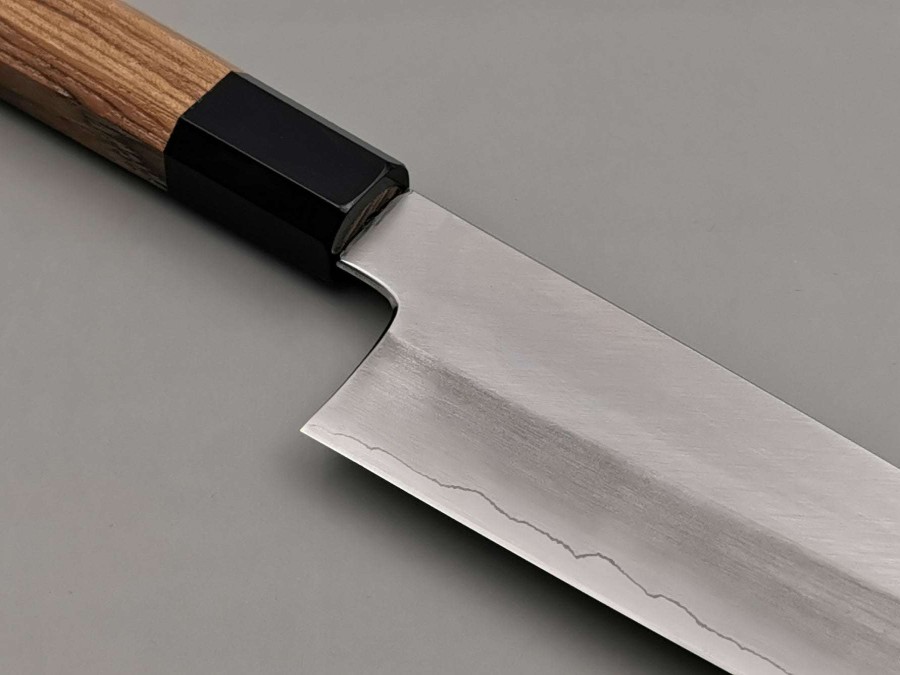 Knives * | Best Price Satoshi Nakagawa Silver 3 Santoku