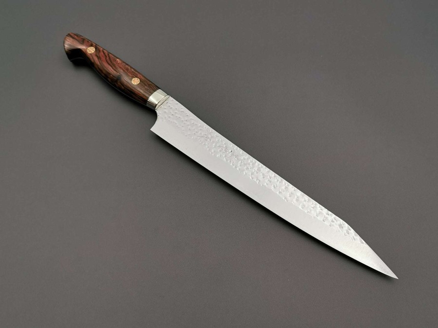 Knives * | Less Expensive Yu Kurosaki Senko Sujihiki 240Mm With Ironwood Handle