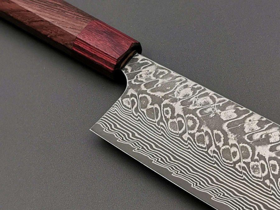 Knives * | Less Expensive Yoshimi Kato Sg2 Damascus Nakiri