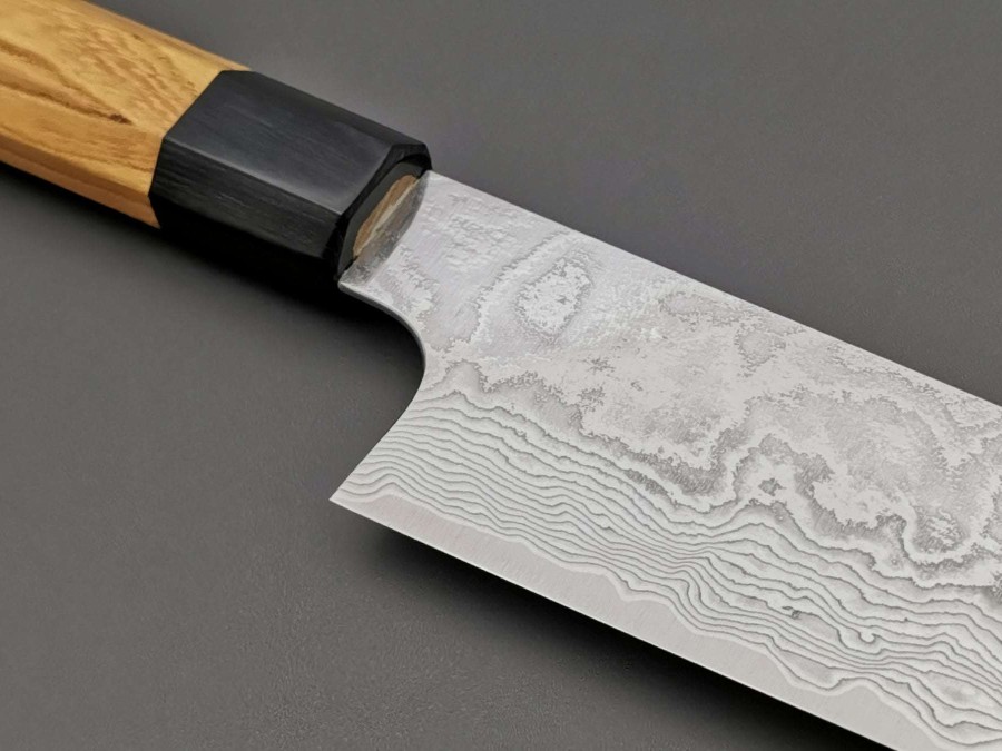 Knives * | Fashionable Yuta Katayama Vg10 Damascus Santoku