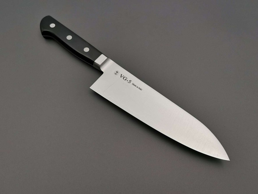 Knives * | Discount Store Hatsukokoro Hayabusa Vg5 Santoku