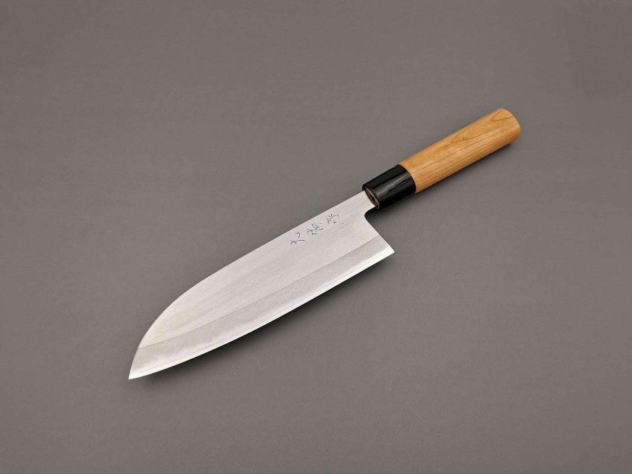 Knives * | Online Discount Daisuke Nishida White #1 Polished Santoku