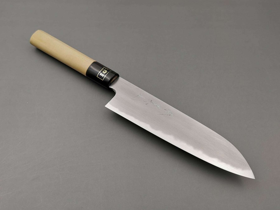 Knives * | Hot Selling Jikko Knives White #2 Santoku