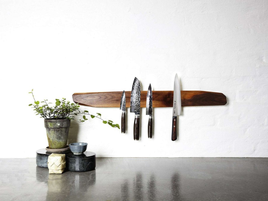 Accessories * | Special Style Noyer Handmade Walnut Knife Rack