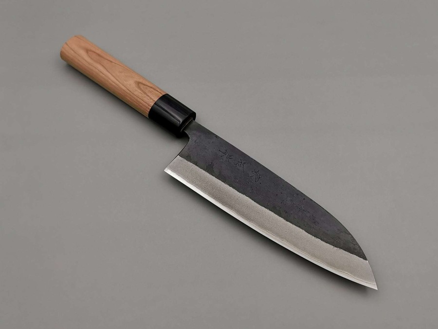 Knives * | Special Style Muneishi Aogami Santoku 165Mm