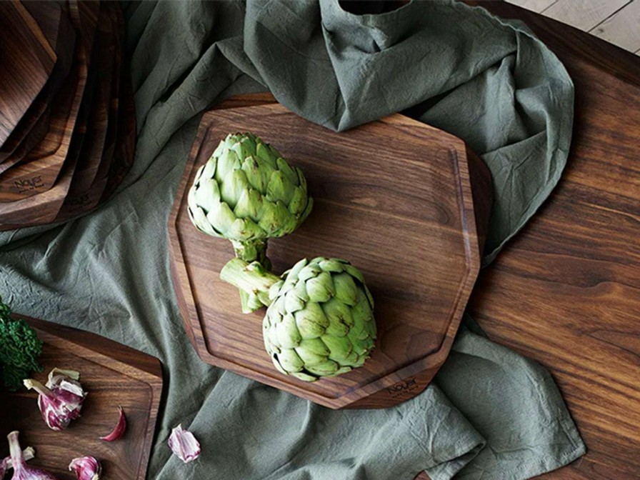 Accessories * | Discount Store Noyer Cutting Board With Groove