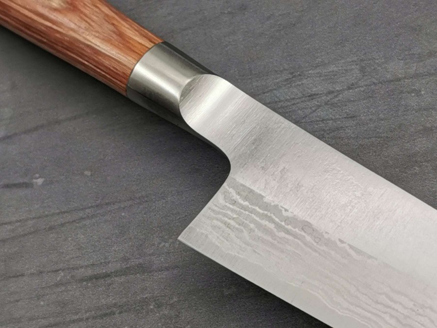 Knives * | Fashionable Katsuyasu Kamo Vg10 Damascus Petty 150Mm