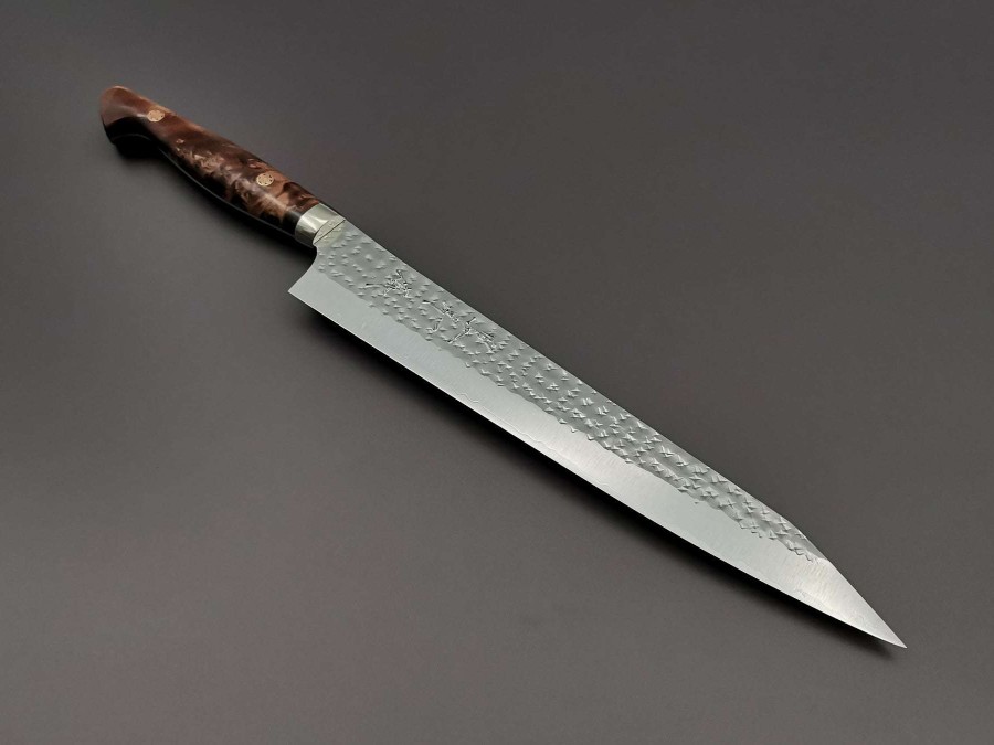 Knives * | Discount Store Yu Kurosaki Senko Sujihiki 270Mm With Maplewood Handle