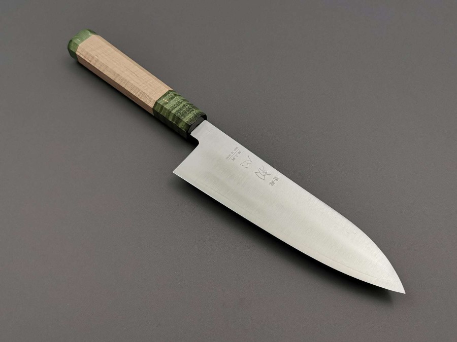 Knives * | Lower Prices Hatsukokoro Hayabusa Silver 3 Santoku