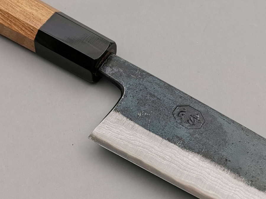 Knives * | Unique Hatsukokoro Kumokage Blue #2 Bunka