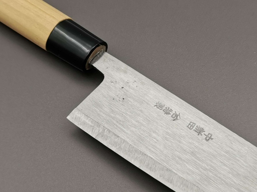 Knives * | Lower Prices Michio Ishikawa White #2 Single Bevel Santoku