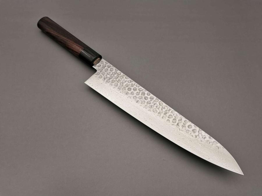 Knives * | Less Expensive Tsunehisa Vg10 Tsuchime Gyuto 240Mm