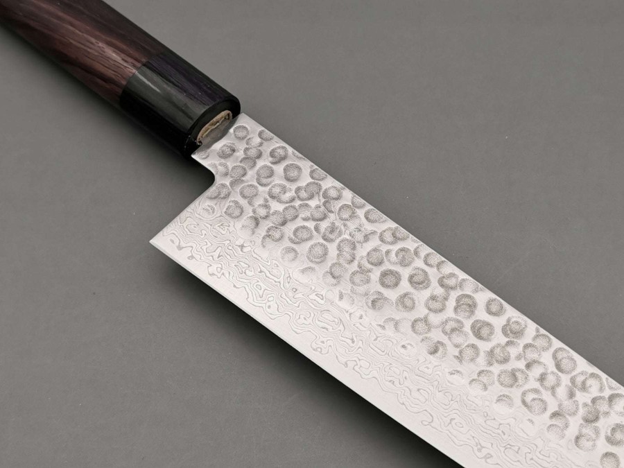 Knives * | Less Expensive Tsunehisa Vg10 Tsuchime Gyuto 240Mm