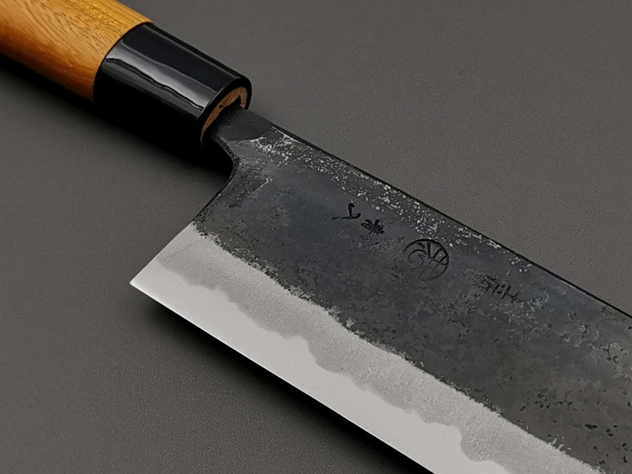 Knives * | Online Discount Kyohei Shindo Aogami Kurouchi Nakiri