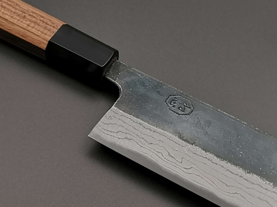 Knives * | Online Hatsukokoro Kumokage Blue #2 Nakiri