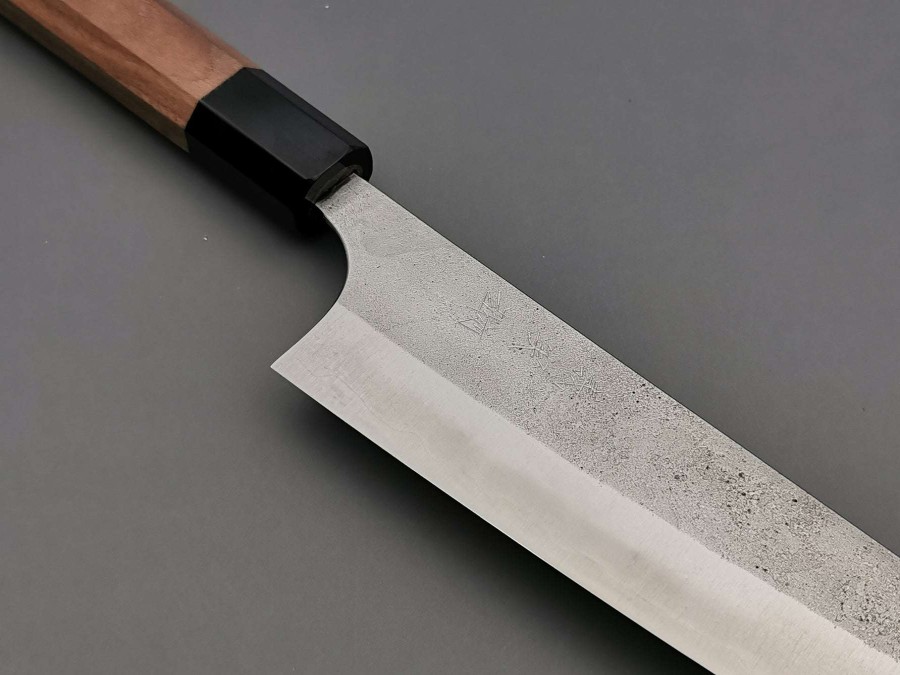 Knives * | Outlet Sale Yoshimi Kato As Nashiji Gyuto 210Mm