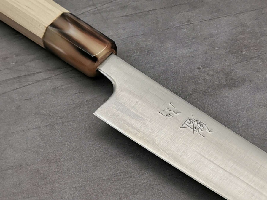 Knives * | Unique Nakamura Hamono Kaishin Super Blue Sujihiki 270Mm