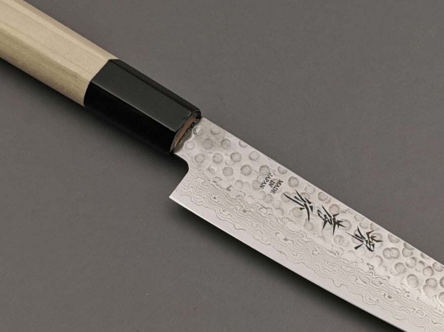 Knives * | Hot Selling Sakai Takayuki 45 Layer Damascus Petty 150Mm