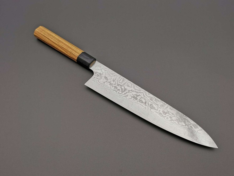 Knives * | Discounts Yuta Katayama Vg10 Damascus Gyuto 240Mm