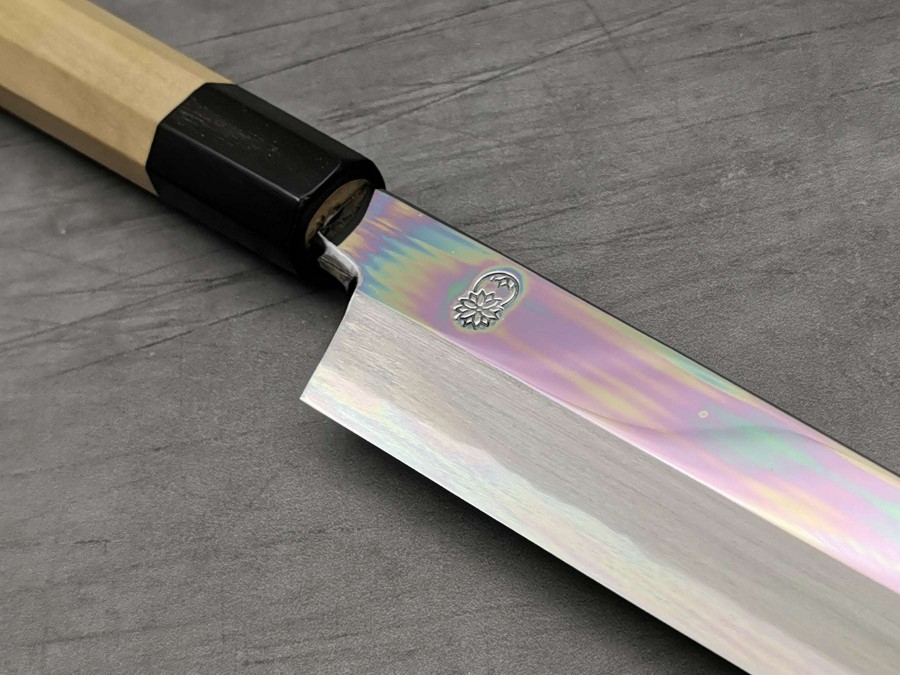 Knives * | Sale Online Sakai Kikumori Choyo White #2 Yanagiba 300Mm