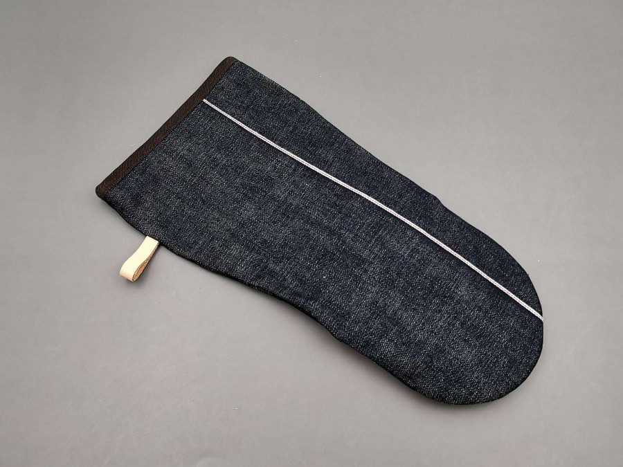 Houseware * | Less Expensive West Japan Tools Selvedge Denim Oven Mitten