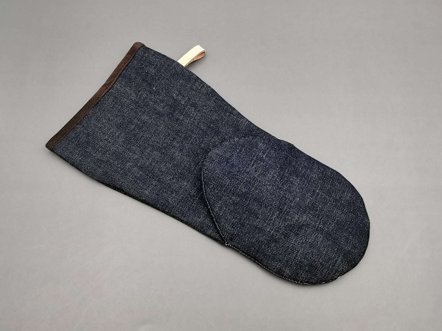 Houseware * | Less Expensive West Japan Tools Selvedge Denim Oven Mitten