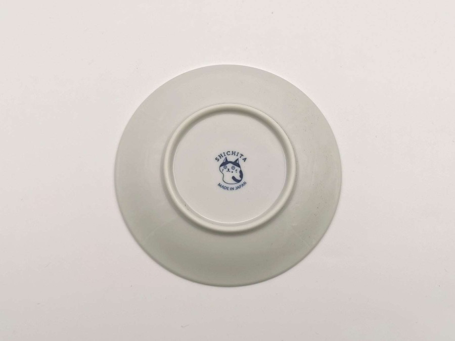 Houseware * | Closeout Sale Mino Ware Five Cats Plate / Bowl