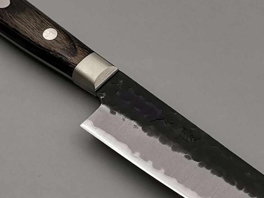 Knives * | Low Price Tsunehisa As Petty 135Mm With Brown Pakka Handle