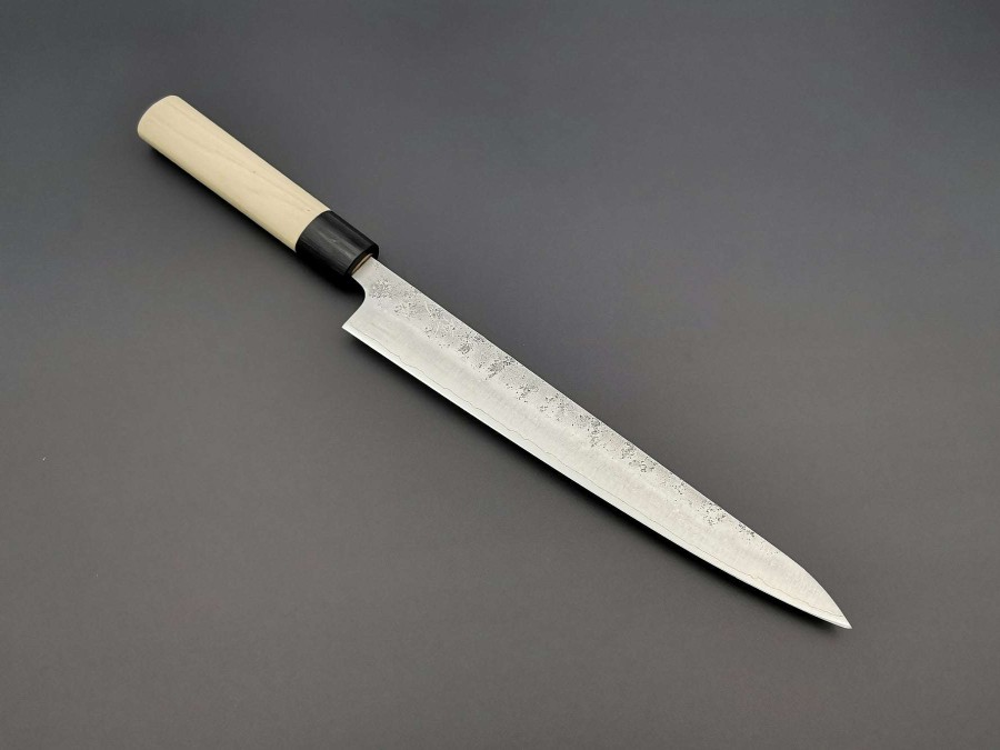 Knives * | Fashionable Tsunehisa Ginsan Nashiji Sujihiki 240Mm