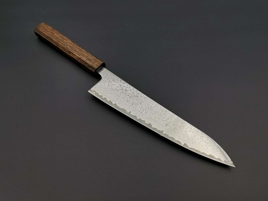 Knives * | Gift Selection Tsunehisa Vg10 Nickel Damascus Gyuto 210Mm