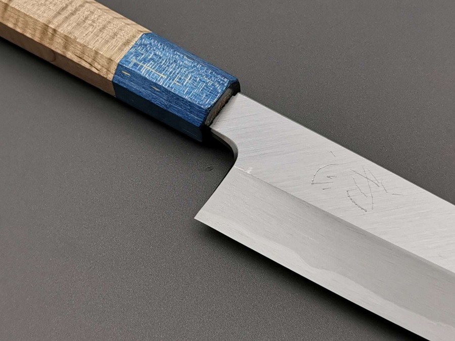 Knives * | Online Hatsukokoro Shirasagi White #2 Kiritsuke Gyuto 180Mm