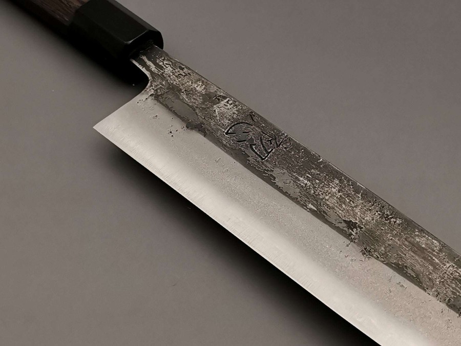 Knives * | Gift Selection Hatsukokoro Kurosagi Kiritsuke Gyuto 240Mm